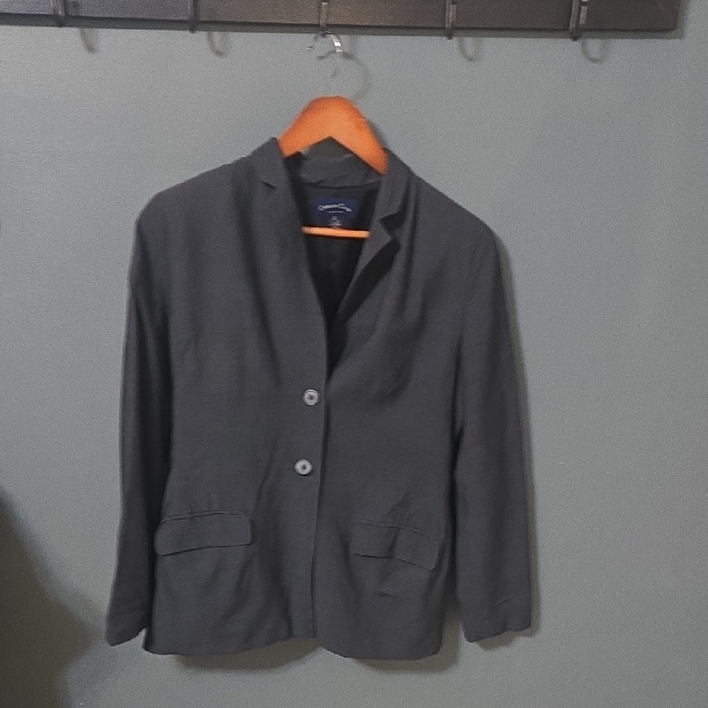 Charter Club Dark Gray Blazer